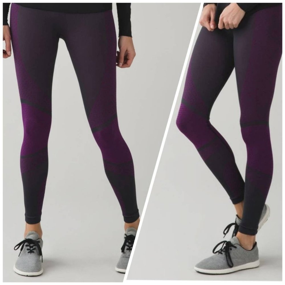 Lululemon Size 6 About That Base Layer Tight, 7/8… - image 1